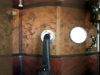 Panoramic of the inside of the Steampunk Treehouse.